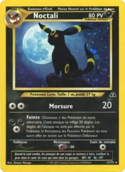 Noctali — carte 13 de l’extension Neo Discovery