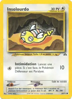 Insolourdo — carte 54 de l’extension Neo Discovery