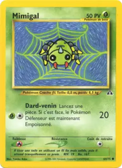 Mimigal — carte 64 de l’extension Neo Discovery