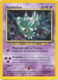 Feuforêve — carte 11 de l’extension Neo Revelation