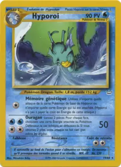Hyporoi — carte 19 de l’extension Neo Revelation
