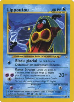 Lippoutou — carte 31 de l’extension Neo Revelation