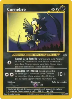 Cornèbre — carte 46 de l’extension Neo Revelation