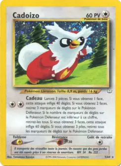Cadoizo — carte 5 de l’extension Neo Revelation