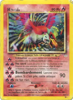 Ho-oh — carte 7 de l’extension Neo Revelation
