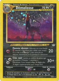 Démolosse — carte 8 de l’extension Neo Revelation