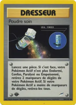 Poudre soin — carte 104 de l’extension Neo Destiny