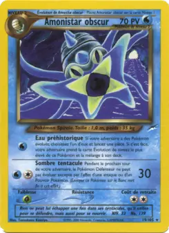 Amonistar obscur — carte 19 de l’extension Neo Destiny