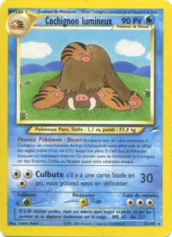 Cochignon lumineux — carte 26 de l’extension Neo Destiny