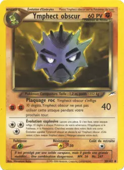 Ymphect obscur — carte 38 de l’extension Neo Destiny