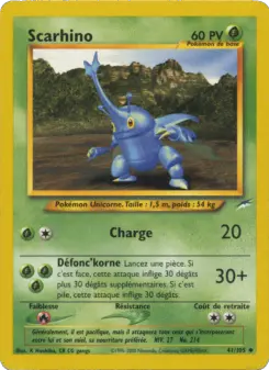 Scarhino — carte 41 de l’extension Neo Destiny