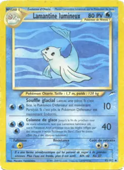 Lamantine lumineux — carte 45 de l’extension Neo Destiny