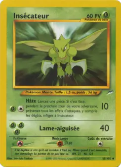 Insécateur — carte 55 de l’extension Neo Destiny