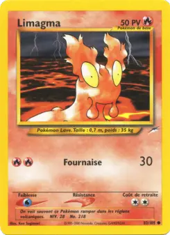 Limagma — carte 82 de l’extension Neo Destiny