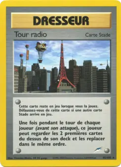 Tour radio — carte 95 de l’extension Neo Destiny