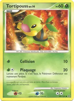 Tortipouss — carte 101 de l’extension Platine