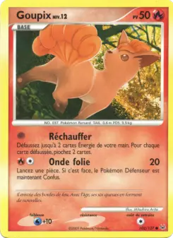 Goupix — carte 102 de l’extension Platine
