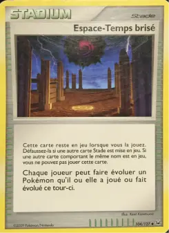 Espace-Temps brisé — carte 104 de l’extension Platine