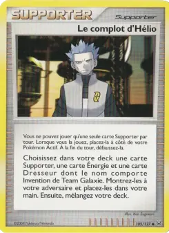 Le complot d'Hélio — carte 105 de l’extension Platine