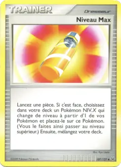Niveau Max — carte 107 de l’extension Platine