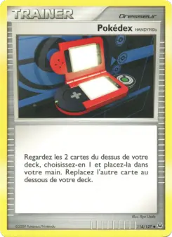 Pokédex HANDY910is — carte 114 de l’extension Platine