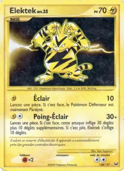 Elektek — carte 128 de l’extension Platine