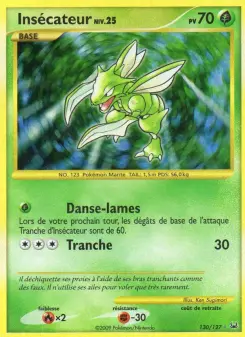 Insécateur — carte 130 de l’extension Platine
