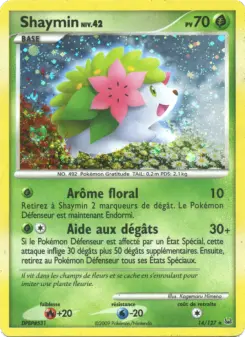 Shaymin — carte 14 de l’extension Platine