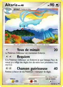 Altaria — carte 18 de l’extension Platine