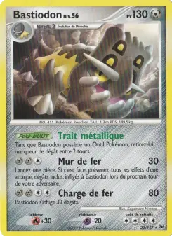 Bastiodon — carte 20 de l’extension Platine