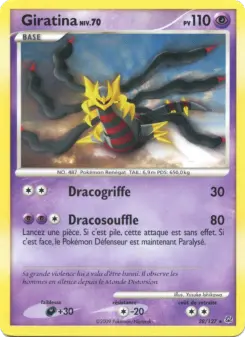Giratina — carte 28 de l’extension Platine