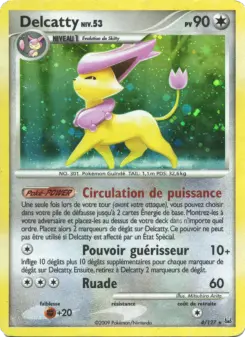 Delcatty — carte 4 de l’extension Platine