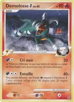 Demolosse — carte 50 de l’extension Platine