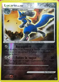 Lucario — carte 53 de l’extension Platine