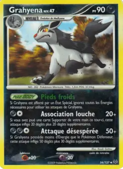 Grahyena — carte 54 de l’extension Platine