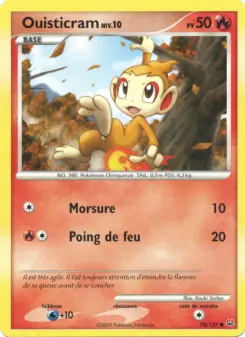 Ouisticram — carte 70 de l’extension Platine