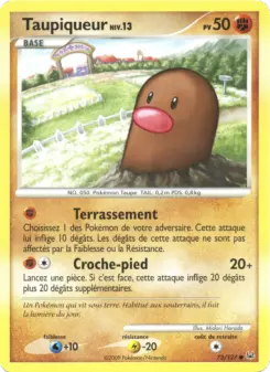 Taupiqueur — carte 72 de l’extension Platine