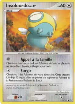 Insolourdo — carte 73 de l’extension Platine