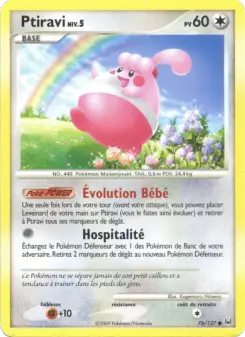 Ptiravi — carte 76 de l’extension Platine