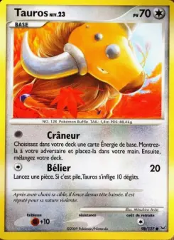 Tauros — carte 98 de l’extension Platine