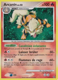 Arcanin Niv. 53 — carte 1 de l’extension Rivaux Émergeants