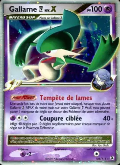 Gallame Niv. X — carte 106 de l’extension Rivaux Émergeants