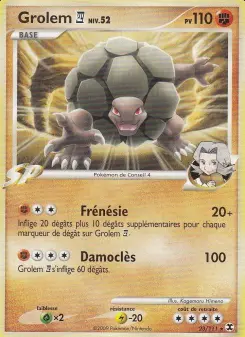 Grolem  Niv. 52 — carte 23 de l’extension Rivaux Émergeants