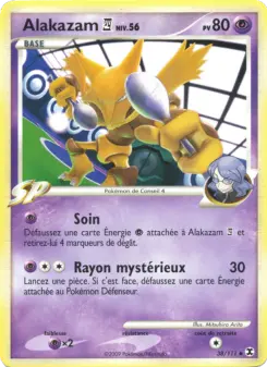 Alakazam  Niv. 56 — carte 38 de l’extension Rivaux Émergeants