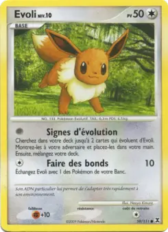 Evoli Niv. 10 — carte 59 de l’extension Rivaux Émergeants
