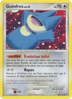 Goinfrex Niv. 13 — carte 69 de l’extension Rivaux Émergeants