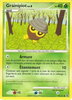 Grainipiot Niv. 8 — carte 78 de l’extension Rivaux Émergeants