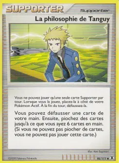 La Philosophie de Tanguy — carte 98 de l’extension Rivaux Émergeants