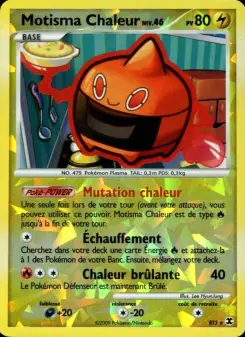 Motisma Chaleur Niv. 46 — carte RT3 de l’extension Rivaux Émergeants