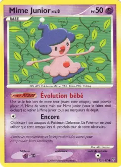 Mime Junior — carte 115 de l’extension Vainqueurs Suprêmes